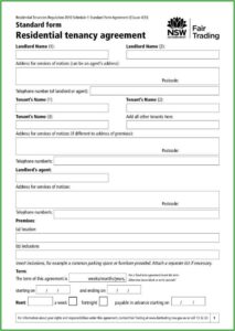 Sublet Tenancy Agreement Template
