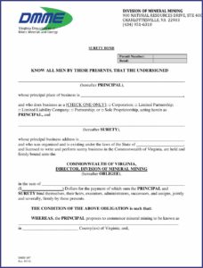 Surety Bond Forms