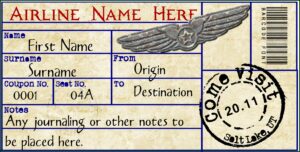 Template For Fake Concert Ticket