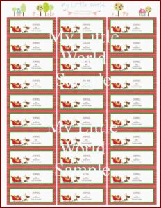 Templates For Return Address Labels