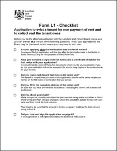 Tenant Eviction Notice Template Ontario