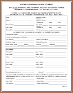 Texas Revocable Living Trust Form