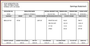 Ticket Stub Template Free Download
