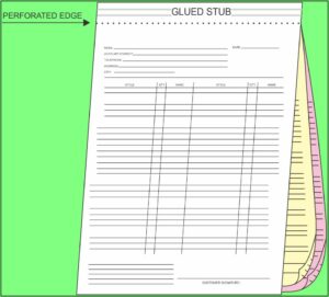 Triplicate Forms Printing