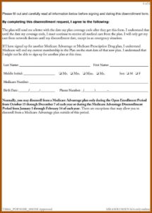 Unitedhealthcare Medicare Disenrollment Form