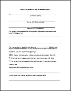 Washington State Legal Forms Eviction