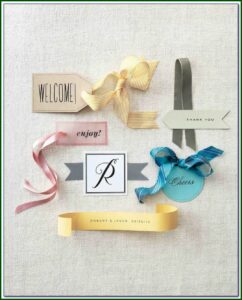 Wedding Favour Tags Template Free
