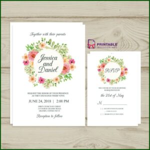 Wedding Invitation Rsvp Templates Free