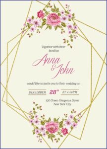 Wedding Invitation Video Templates After Effects Free Download