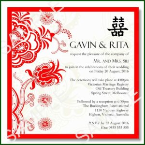 Wedding Reception Invitation Templates Free