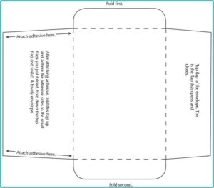 10 Double Window Envelope Template