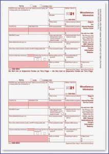 1099 Misc Laser Forms