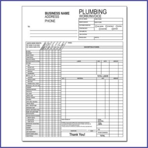3 Part Carbonless Forms Custom