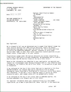 5013c Application Form