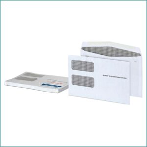 8 34 X 5 58 Double Window Envelopes