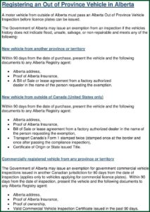 Alberta Motor Vehicle Inspection Form Pdf
