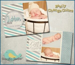 Baby Boy Announcement Templates