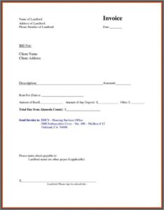 Blank Receipt Template Microsoft Word