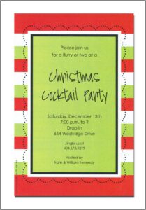 Business Christmas Dinner Invitation Wording