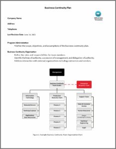 Business Continuity Plan Template For Transport Company