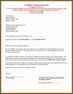 Car Accident Settlement Agreement Form California