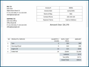 Car Sale Receipt Template Word Uk