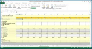 Cash Flow Forecast Template Excel Download
