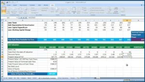 Cash Flow Forecast Template Xls