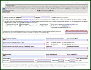 Cdl Medical Exam Application