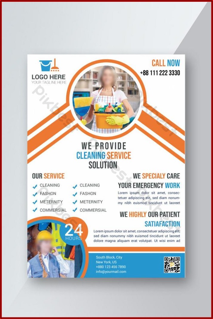 Cleaning Company Flyer Samples