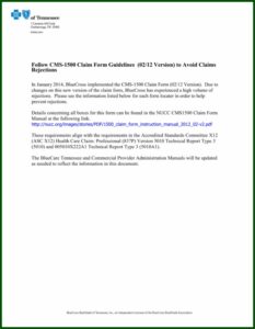 Cms 1500 Form 2012 Pdf