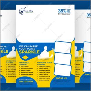 Commercial Cleaning Flyers Templates