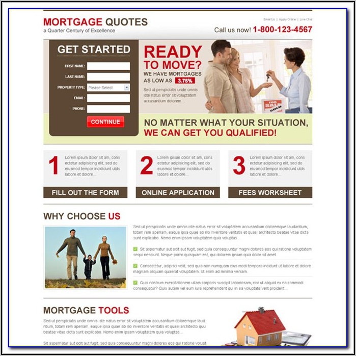Commercial Mortgage Broker Website Templates