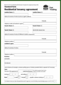 Credit Check For Tenants Form