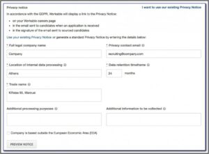 Data Protection Policy And Privacy Notice Template