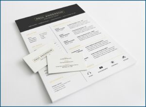 Diamond Resume Cv Template Free Download