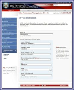Ds 160 Nonimmigrant Visa Application Form Download