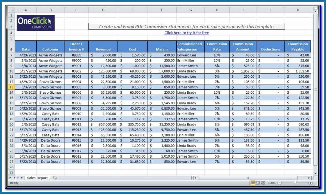 Editable Pay Stub Template Excel