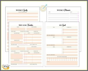 Employee Goal Setting Template Word