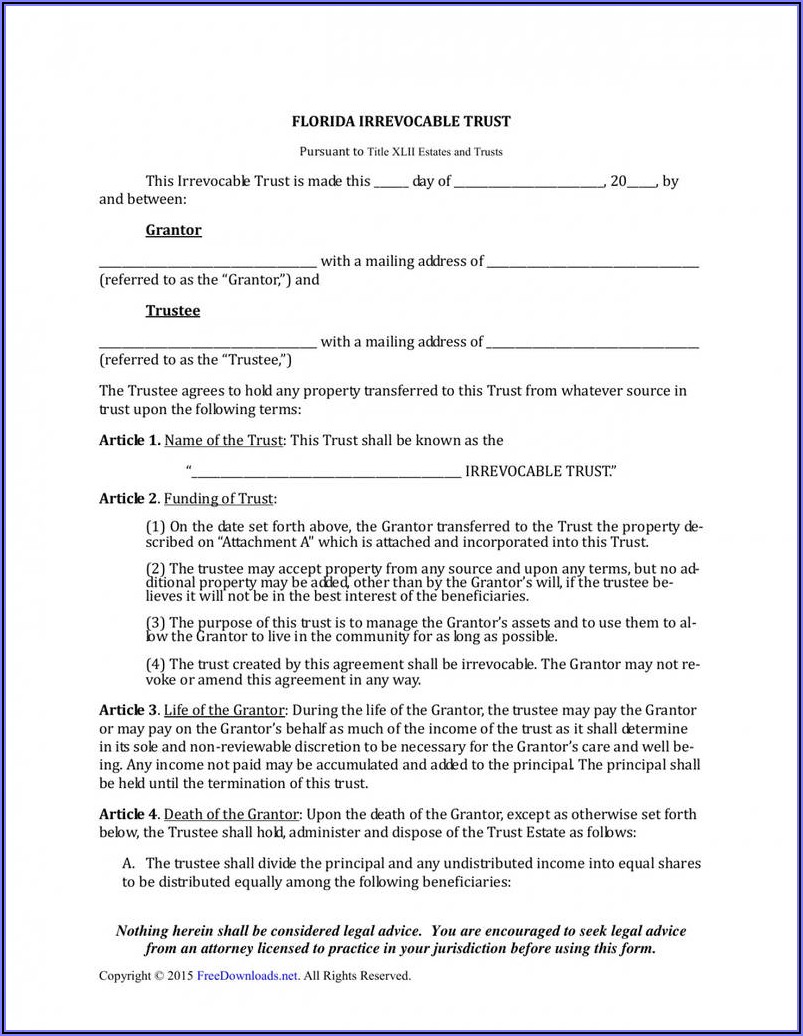 Example Quit Claim Deed Form