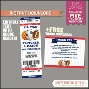 Excel Raffle Ticket Template Free Download