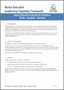 Executive Onboarding Checklist Template