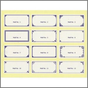 File Cabinet Drawer Label Template Word