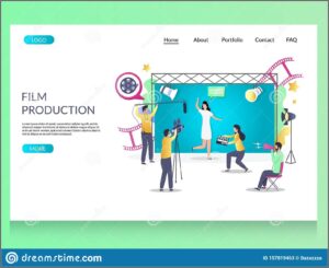 Film Production Website Template