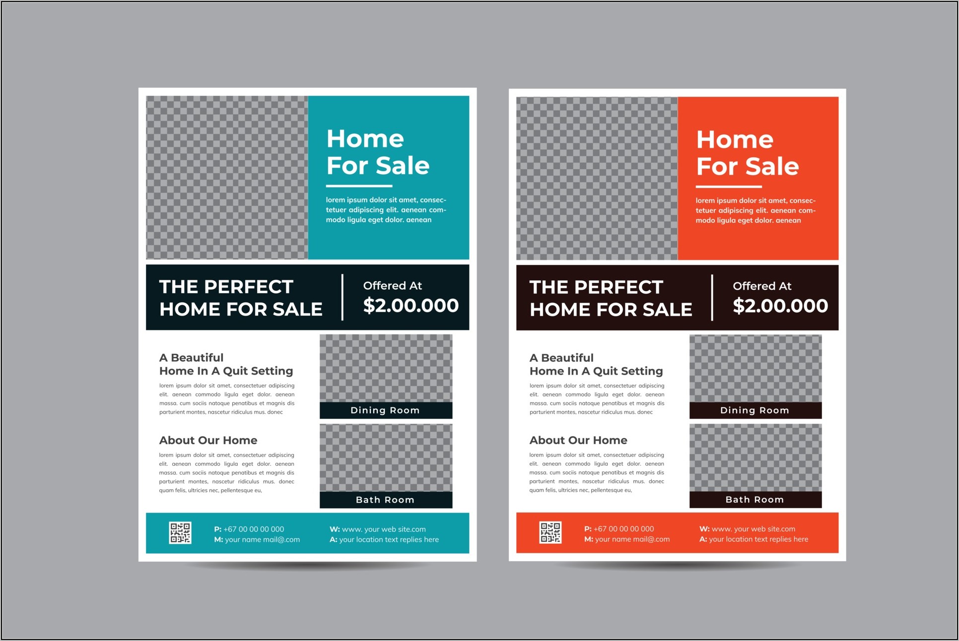 For Sale Flyer Templates