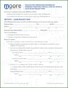 Form For Emergency Fmla Leave Request