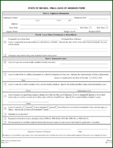 Forms For Fmla Leave Request