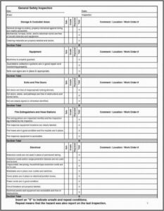Free Electrical Inspection Report Template Word