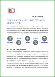 Free File Fillable Forms 1099 Misc