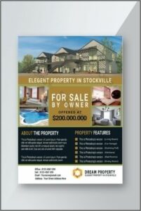 Free For Sale By Owner Real Estate Flyer Template